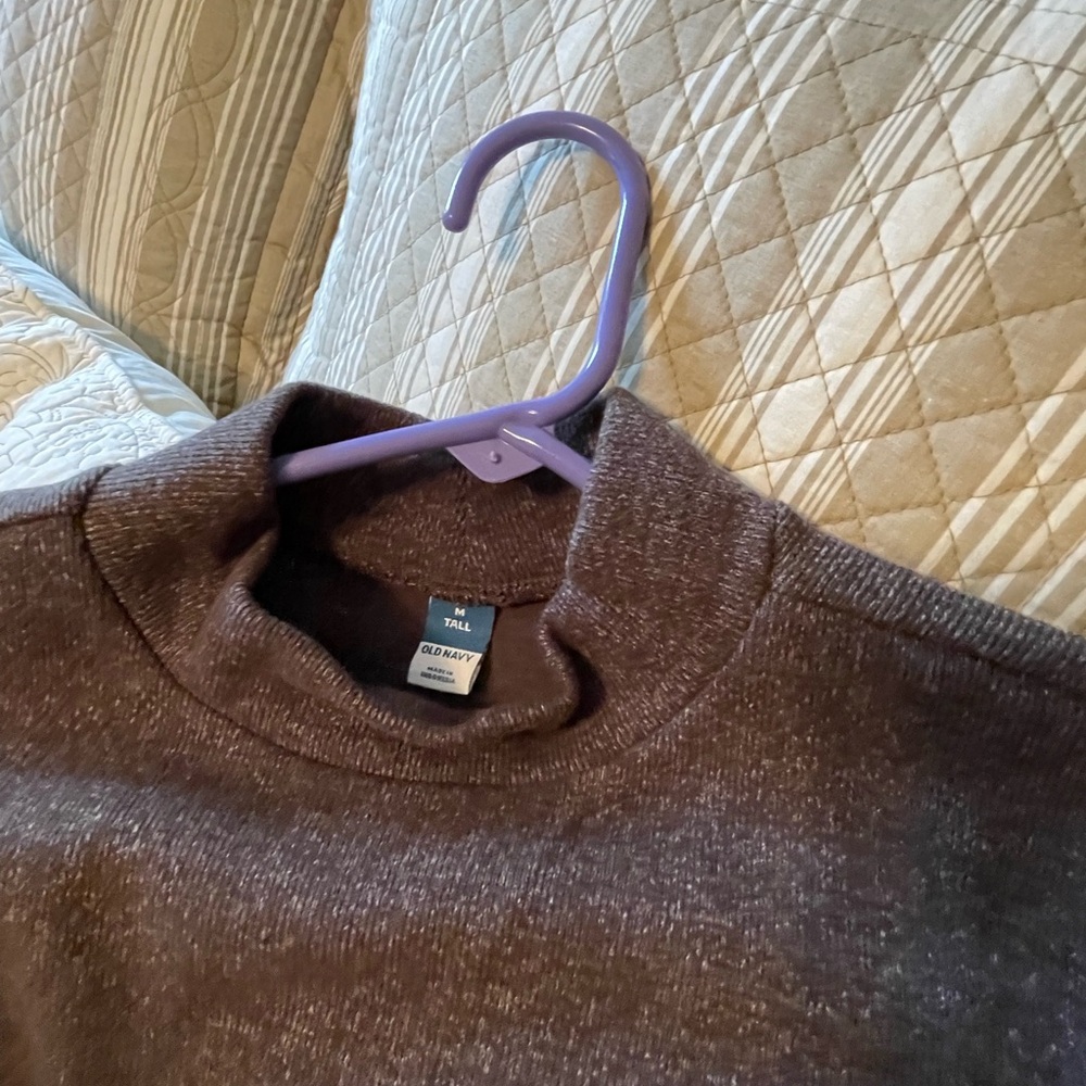 Old navy NWT light brown crop sweater and mid length skirt